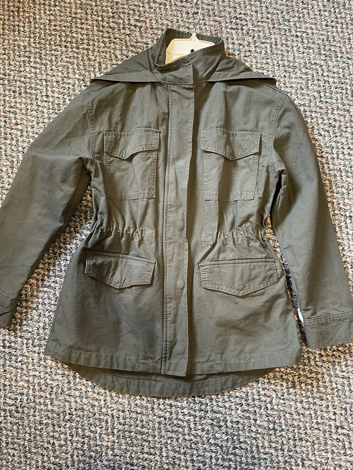 UNIVERSAL THREAD GREEN HOODED JACKET ZIP/SNAP CLO… - image 14