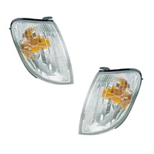 Corner Turn Signal Lights Pair Set for 98-00 Lexus LS400 Left & Right