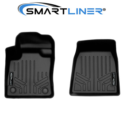 SMARTLINER Custom Fit Floor Mats 1st Row TPE 2022-2023 Volvo C40 Recharge