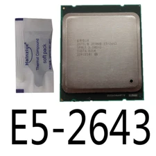 Intel XEON E5-2643 3.30GHz LGA2011 CPU Processor