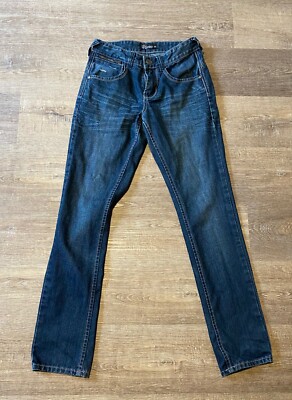 DFX authentic the denim effect jeans 100% Cotton Size 28 Pre-Owned