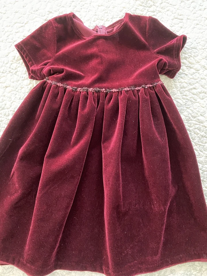 Hermoso vestido de fiesta para niñas Good Lad, adornado con cuentas talla 5 Foto 2 de 4
