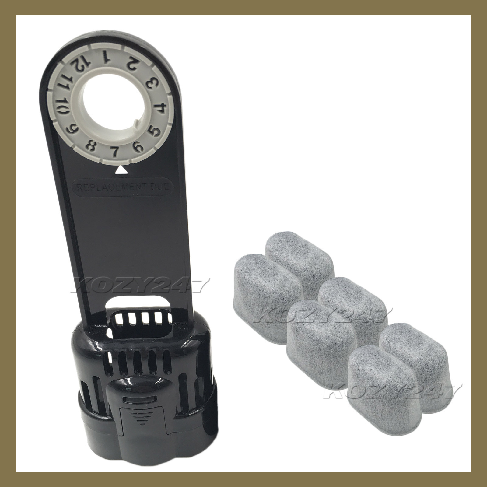 Replacement Starter Kit W/6 Charcoal Water Filters