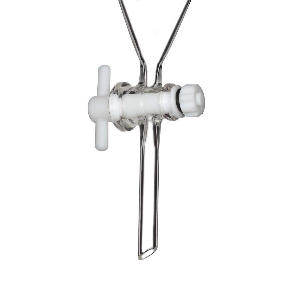 Imbuto Separatore Conico StonyLab 250ml - Vetro Borosilicato, Rubinetto PTFE