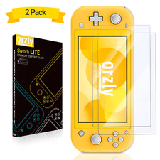 NIB Orzly Switch Lite Tempered Glass Screen Protector 2 Twin Pack