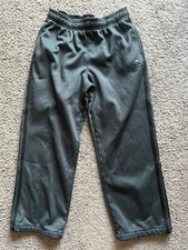 Adidas Youth Kids Pants Gray Large 14/16 Activewear Track Sweat Pant Athletic