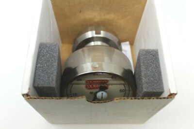 Dobbins Company CSE Sanitary Re-Zeroing Pressure SS Gauge (Brewing,etc.) *NEW* 
