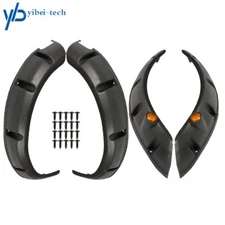 Front & Rear Fender Flares W/Aperture FOR EZGO RXV Gas Golf Car 2008-2015