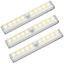 thumbnail 11 - Amir Motion Sensing Closet Lights 3 Pack Diy Stick-On Anywhere Portable 10-Led W