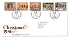 18/11/1986 UK GB FDC - Christmas - Hereford Special Postmark