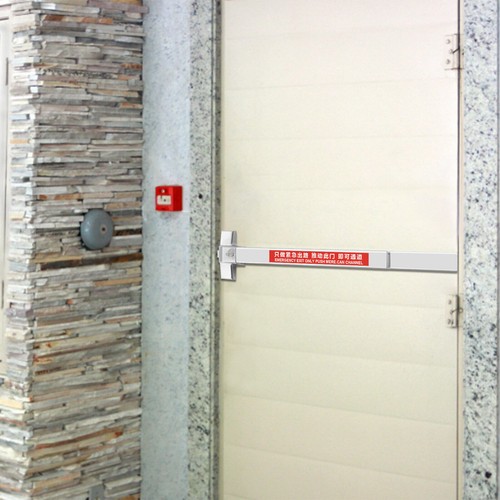 Stainless Steel Push Bar for Commercial Exit Door Emergency with Handle (NEW) - Picture 9 of 10