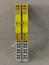 PILZ PSSu E F DI OZ 2 SAFETY I/O MODULE 312220 WITH Pi 312601 BASE