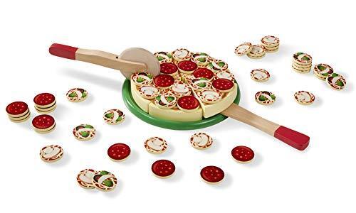 Melissa & Doug Pizza Party Play set - 63 Pieces, H: 13.5 x W: 10.5 x D: 1.6