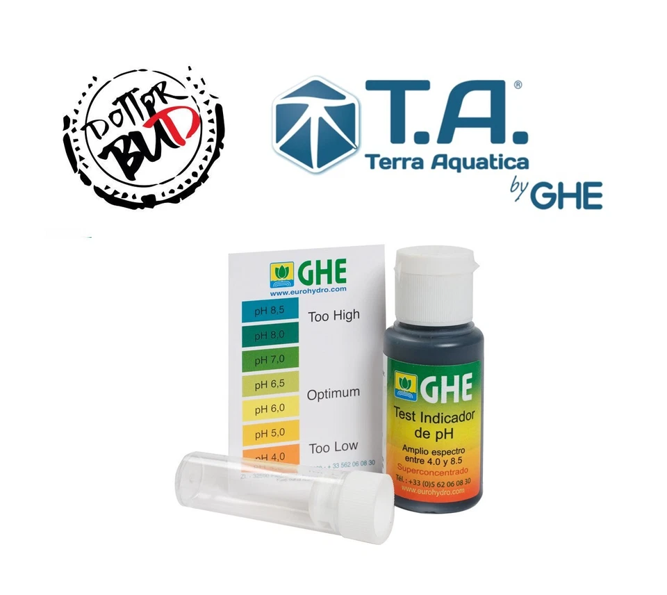 Misuratore Ph Test Liquido 30ML - Ex Ghe | Terra aquatica