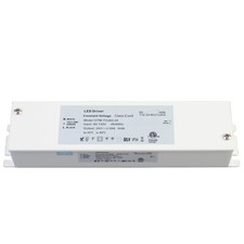Dimmable LED driver, 24v 50w Class 2 Triac 2.08A for LED tape light cabinet