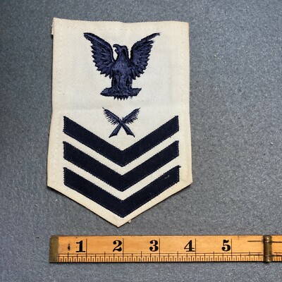 US Navy Rating Crossed Feathers First Class Patch L6 | eBay
