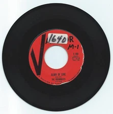 DOO WOP 45 THE ROOMMATES GLORY OF LOVE ON VALMOR  VG+ ORIGINAL