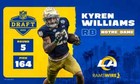 Kyren Williams Signed Notre Dame Fighting Irish Jersey (Beckett) Rams #1 R.B. — photo 7