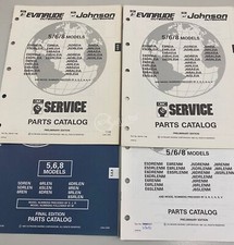 Esploso parti ricambi 434191 fuoribordo Evinrude/Johnson 5/6/8 HP 2T dal 1990