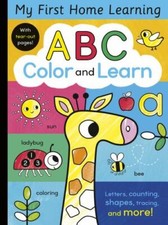 ABC Color and Learn: Letters, counting, shapes, tracing, and more  My First Ho