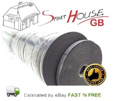 3mm Acoustic Soundproofing resilient tape Joist Stud work Isolation 30m Long