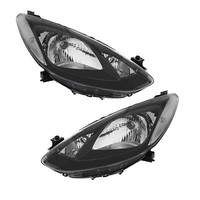 Halogen Scheinwerfer Set FüR Mazda 2 De_ DH_3 1.3 Bj.07-15 DE 1.5 Bj.08-15