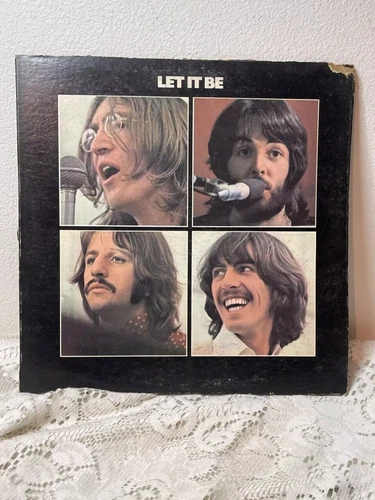 The Beatles 1970 Let It Be Apple AR-34001 Gatefold 1st Press Vinyl LP