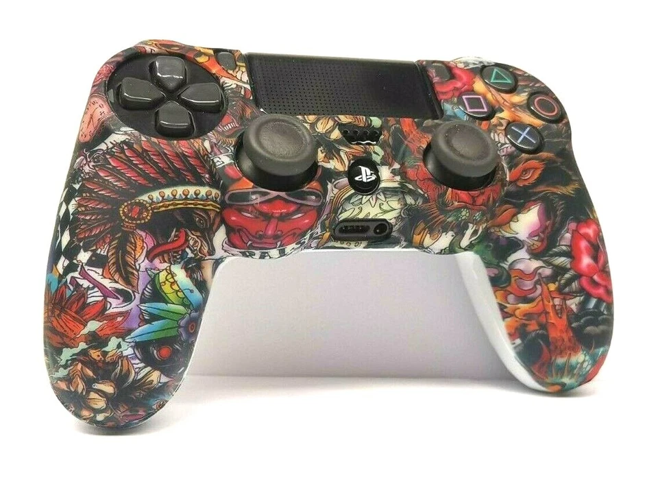 PlayStation 4 Controller Silikon Cover Spiel Schutzhülle Gummi Play Grip Hülle - Bild 2 von 4