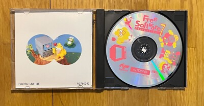 FM Towns Free Software Vol. 7 Computer Fujitsu Limited 1993 CD Rom