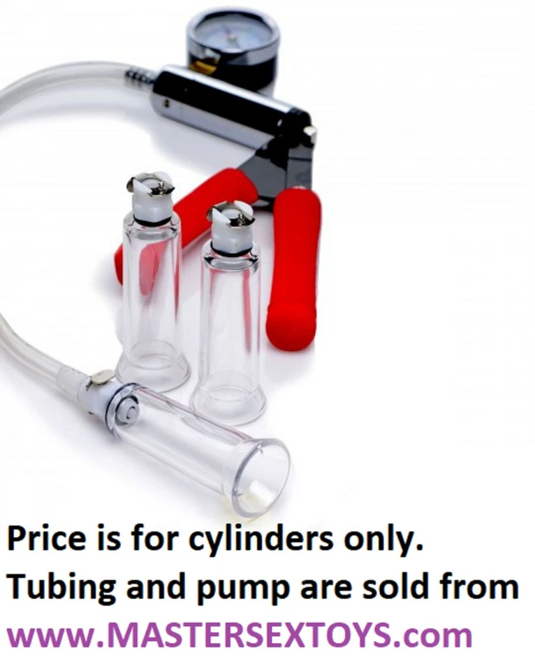 Clitoris and Nipple 气缸套装 3 个乳头放大增强器 尺寸 重要 — 第 2/4 张图片