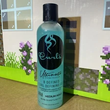 Curls Ultimate Styling Collection B Defining Gel Medium Hold 8 oz Unsealed