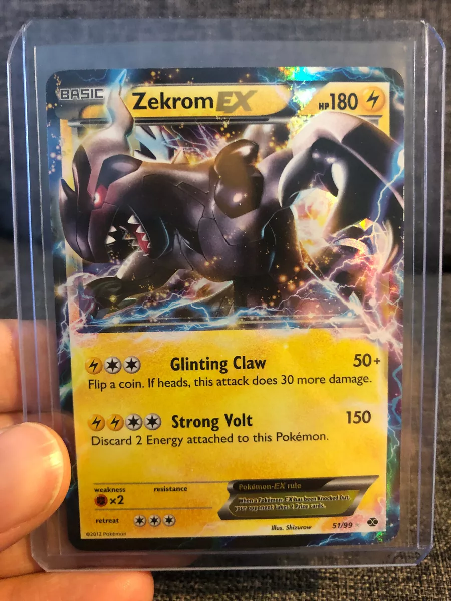 Rare Pokemon EX Cards, Pokemon Ultra Rare Zekrom