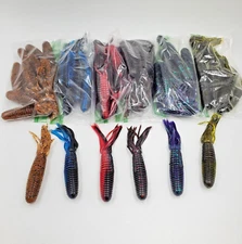 Riverside Lures 4.25" Vibra King Tube 10 Ct Pack 4 1/4" Bass Fishing Pick Color