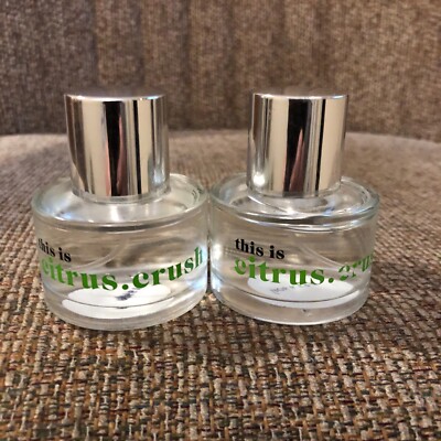 AMERICAN EAGLE AE THIS IS CITRUS CRUSH EAU DE PARFUM-  LOT OF 2-  1 OZ EACH- NEW