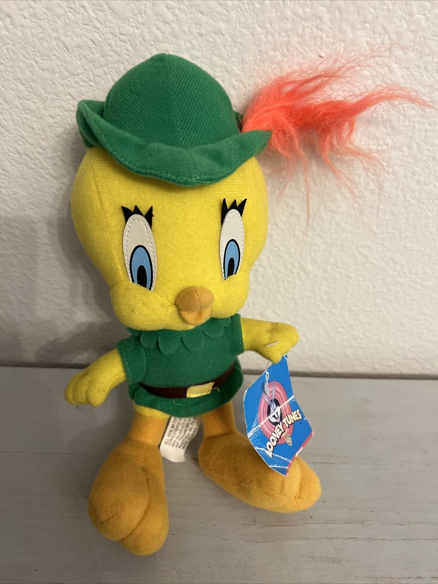 ROBIN HOOD TWEETY BIRD LOONEY TUNES 9” STUFFED PLUSH TOY (PRE