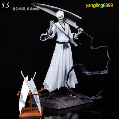 BLEACH Kurosaki Ichigo Zangetsu PVC Figure +Changable Hands Model