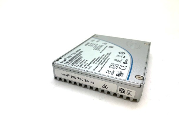 SSD Intel 400GB Serie 750 NVMe PCIe 3.0x4 SSDPE2MW400G4 Disco Solido Usato