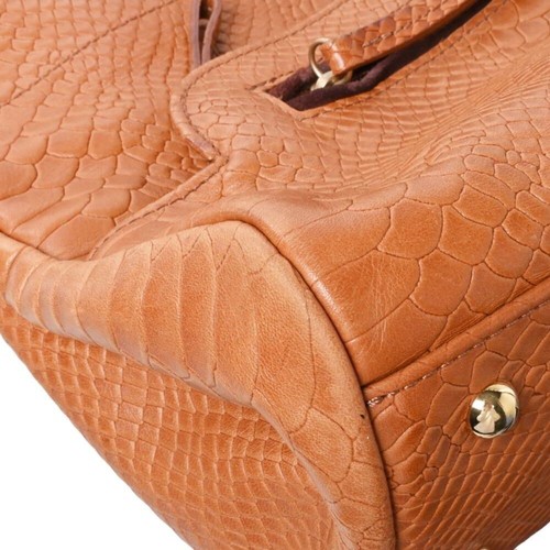 Longchamp Le Pliage Energy Shoulder Tote Bag 2Way Bag M Brown Outlet - Picture 6 of 10