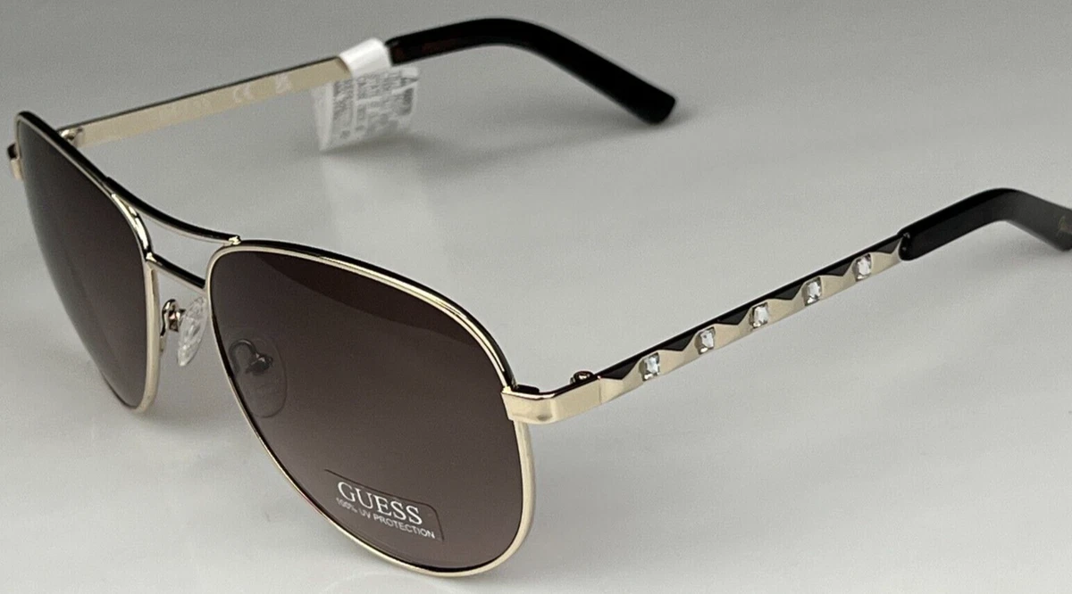 Guess ladies outlet aviator sunglasses