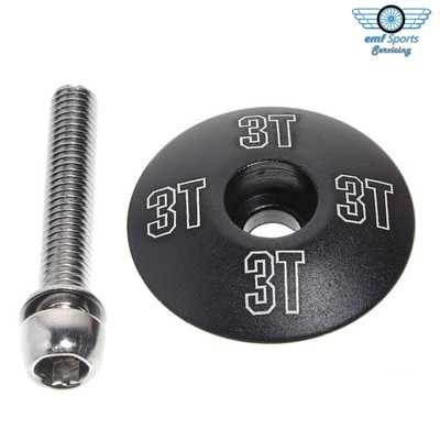 3T/3TTT HEADSET TOP KAPPE & BOLZEN für Schaft & Gabeln, Legierung 1 1/8 Zoll Fahrräder & Fahrräder
