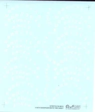 Slixx 8010 Good Year 1/16 white tire waterslide decal