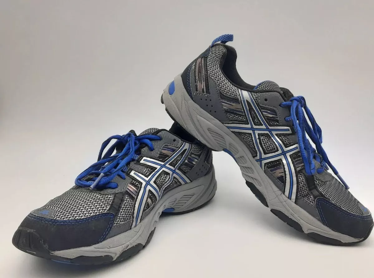 Asics Gel Venture 5 T5N3N Men's US 8.5 Running Shoes Gray Blue | eBay