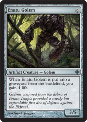 Rise of the Eldrazi - Enatu Golem - Foil