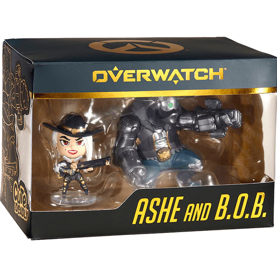 Overwatch Ashe & B.O.B. Cute But Deadly Figurine Set | eBay