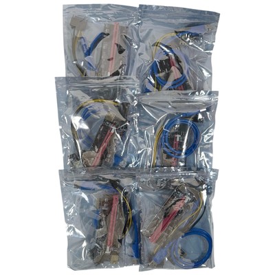 Lot of 6 PCI-E 1X To 16X Riser 6 Pin For Video/Graphics Card PCE164P-N08 VER009S