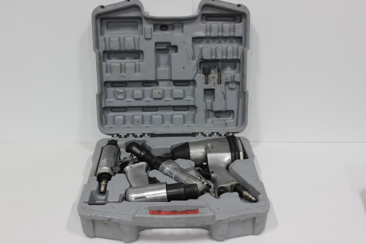 Autocraft AC84 Pneumatic Kit Impact Hammer Grinder Ratchet