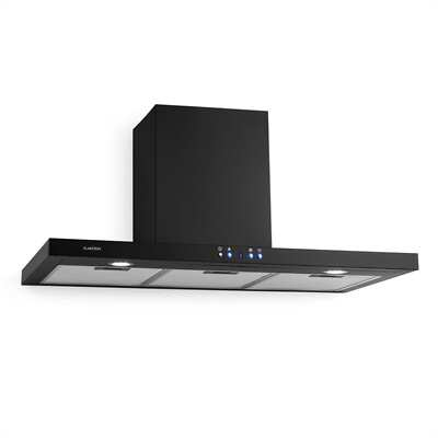 Klarstein Limelight Wall-Mounted Rangehood - Black for sale online 