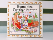 Bunnykins Together Forever! 1998 Royal Doulton Bunnykins Children's Book!