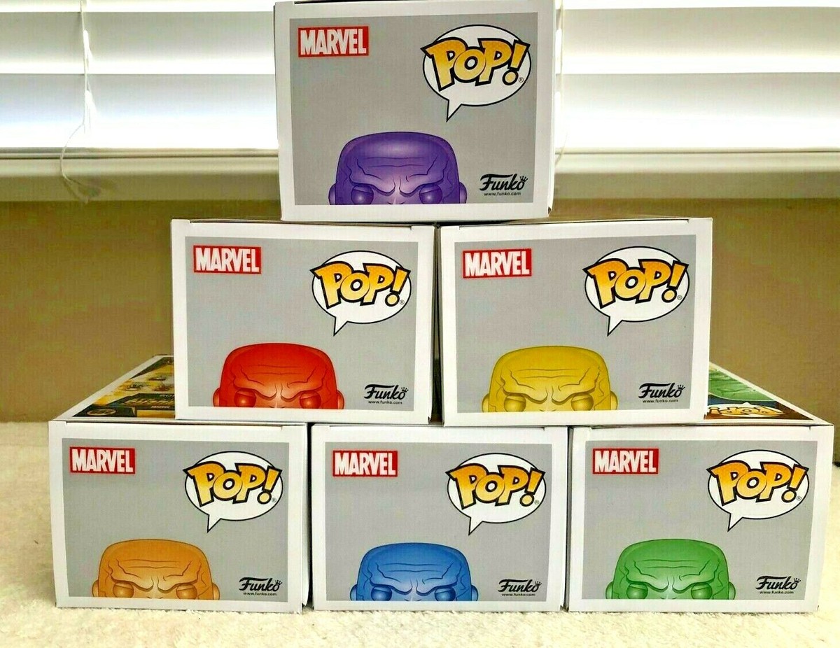 Funko Pop! Avengers Infinity War THANOS Chrome Walmart Exclusive