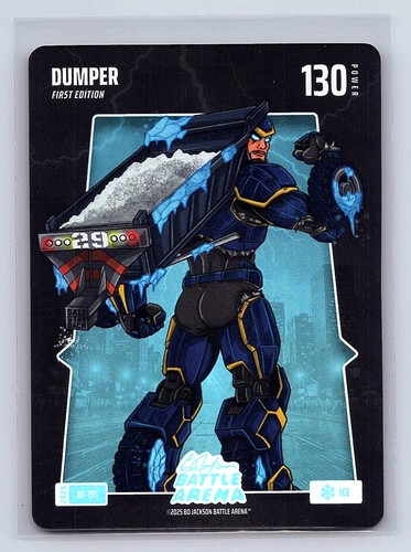 DUMPER (Cal Raleigh) Bo Jackson Battle Arena #BF-191 Battlefoil Ice